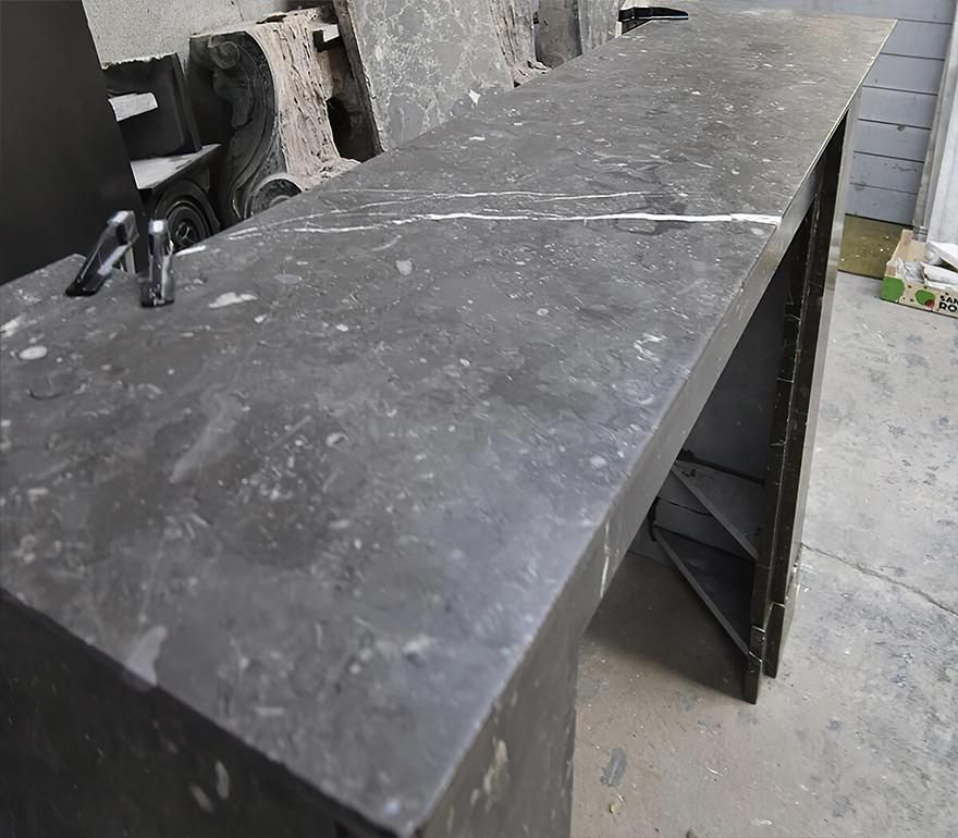 Marble Fireplace Mantel 20th Century photo Home Fixtures