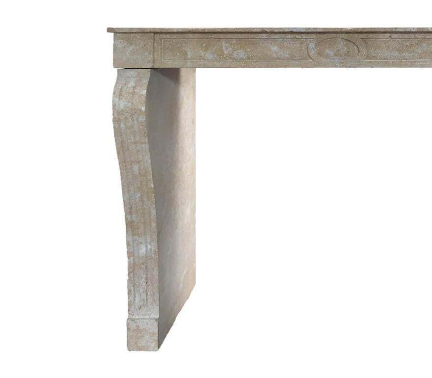 Antique Sandstone Fireplace Mantel 19th Century photo for sale