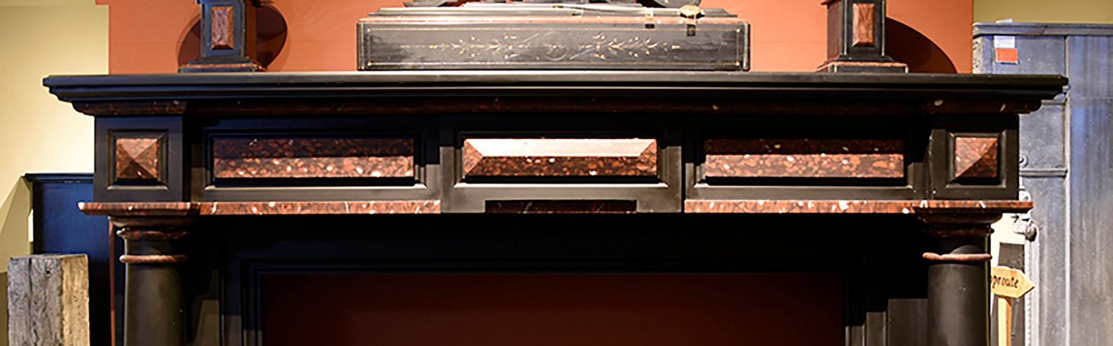 Antique Fireplace Mantel, 19th Century photo Home Fixtures