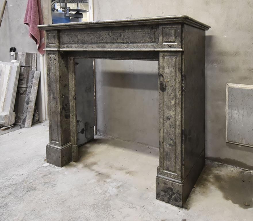 Marble Fireplace Mantel 19th Century photo Home Fixtures