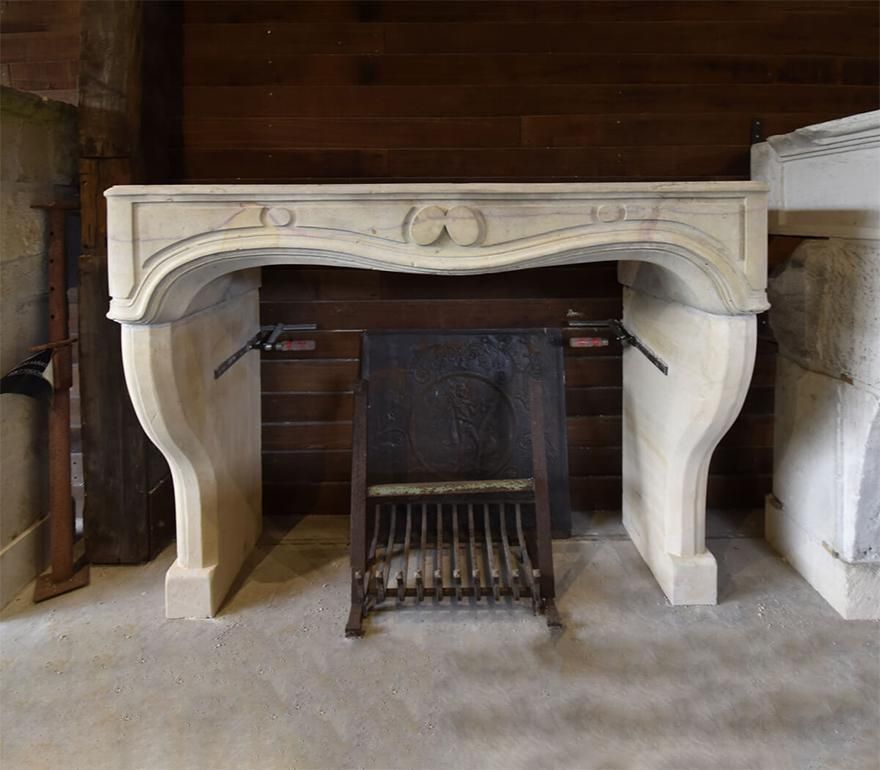 Antique Marble Stone Fireplace Mantel 19th Century photo 4651.0
