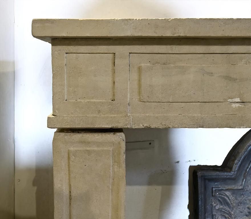 19th Century Antique Marble Stone Louis XVI Fireplace photo furniture