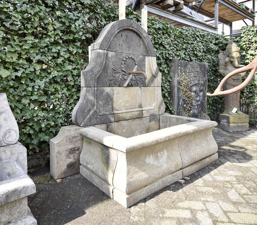 Vintage Sandstone Wall Fountain photo furniture