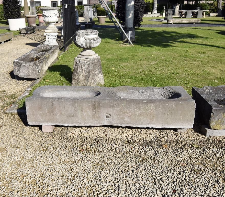 19th Century Antique Belgian Bluestone Trough photo for sale