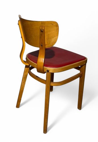 photo vinterior Mid Century Benn Chair Desk Chair  Beech Maple And Ply Wood C1950s
