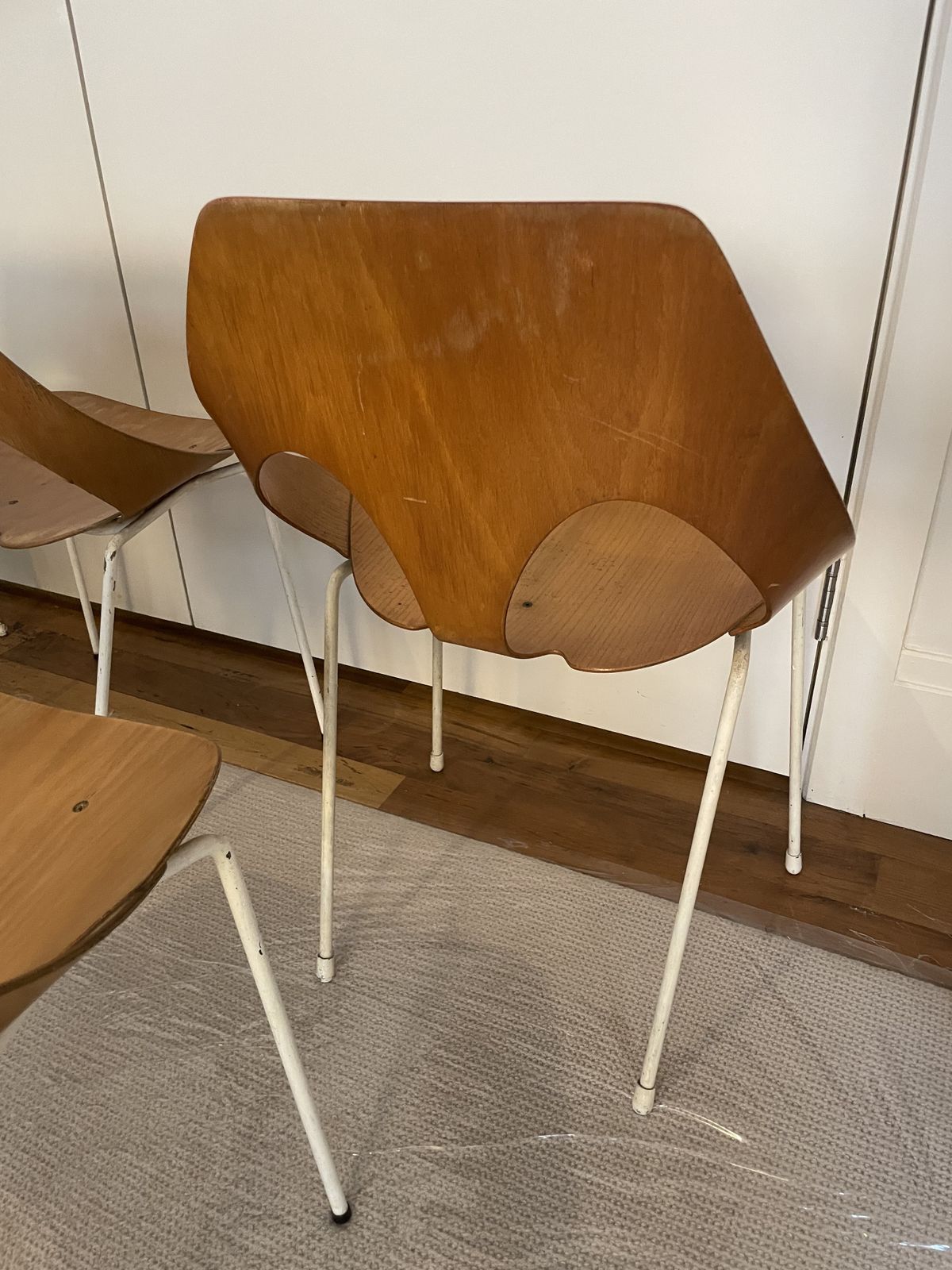 6x Model C3 Jason Chair By Carl Jacobs & Frank Guille For Kandya, 1950s photo Furniture