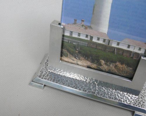 photo for sale Bauhaus Picture Frames In Aluminum, Germany, 1930s, Set Of 2