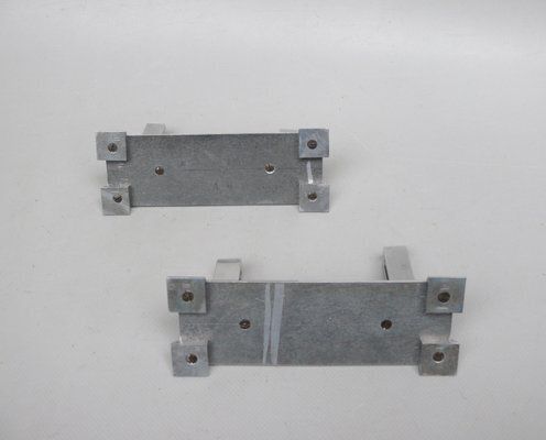 photo vinterior Bauhaus Picture Frames In Aluminum, Germany, 1930s, Set Of 2