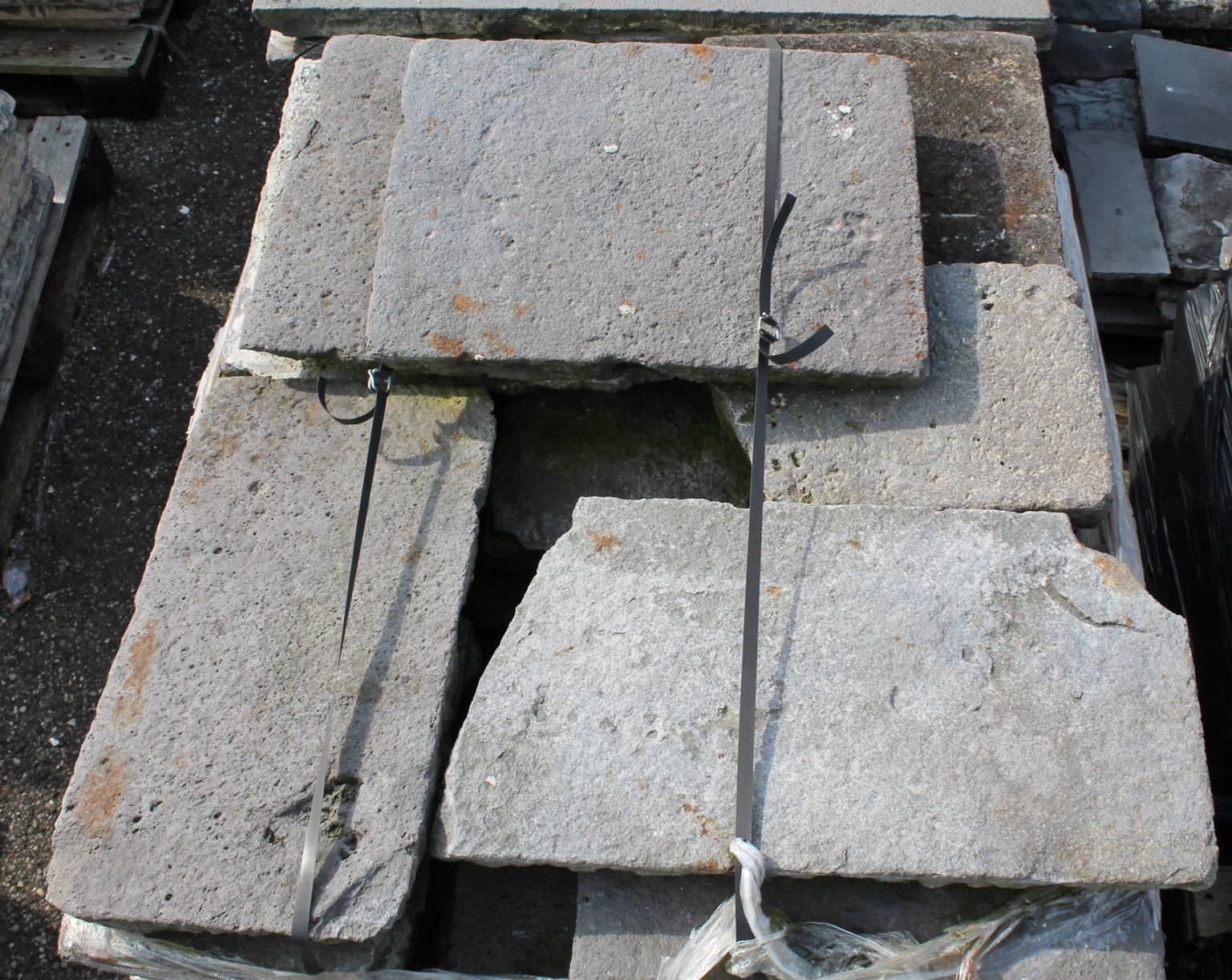 Original And Unique French Antique Lava Stone Dalles photo Home Fixtures