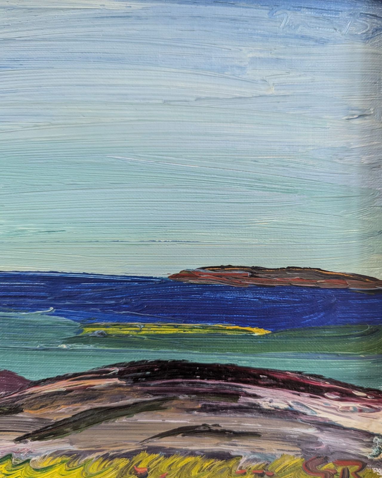 Oil Painting Echoes Of The Coast photo buy