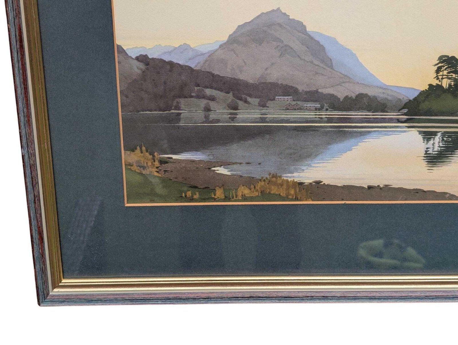 After Sunset, Grasmere By William Heaton Cooper R.I. (1903   1995) Framed Print. photo furniture