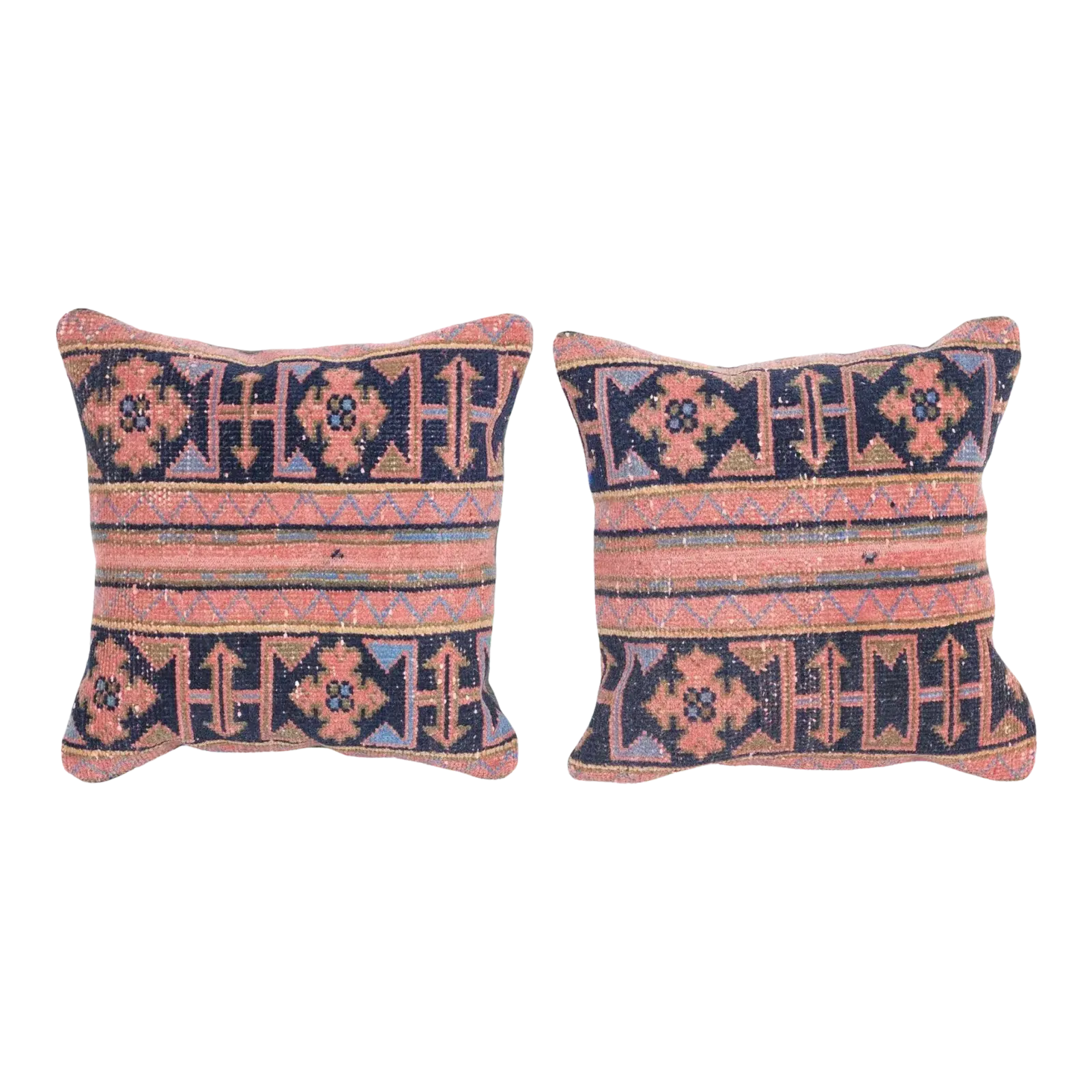 Turkish Carpet Rug Cover   A Pair