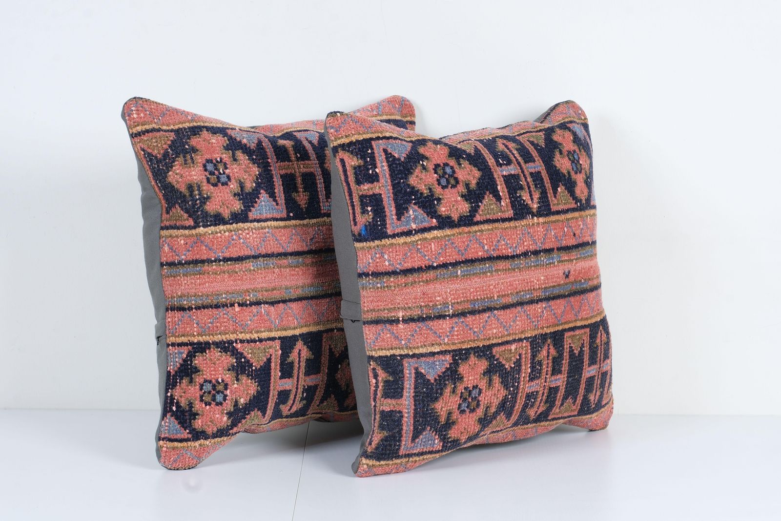 Turkish Carpet Rug Cover   A Pair photo for sale
