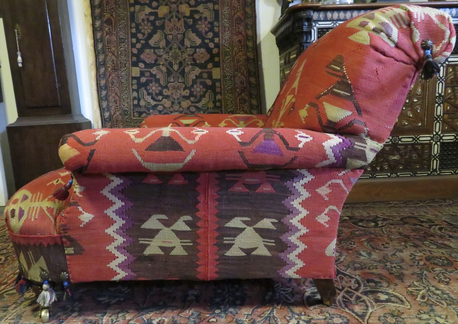 Howard And Sons "Kilim" Club Armchair. photo buy