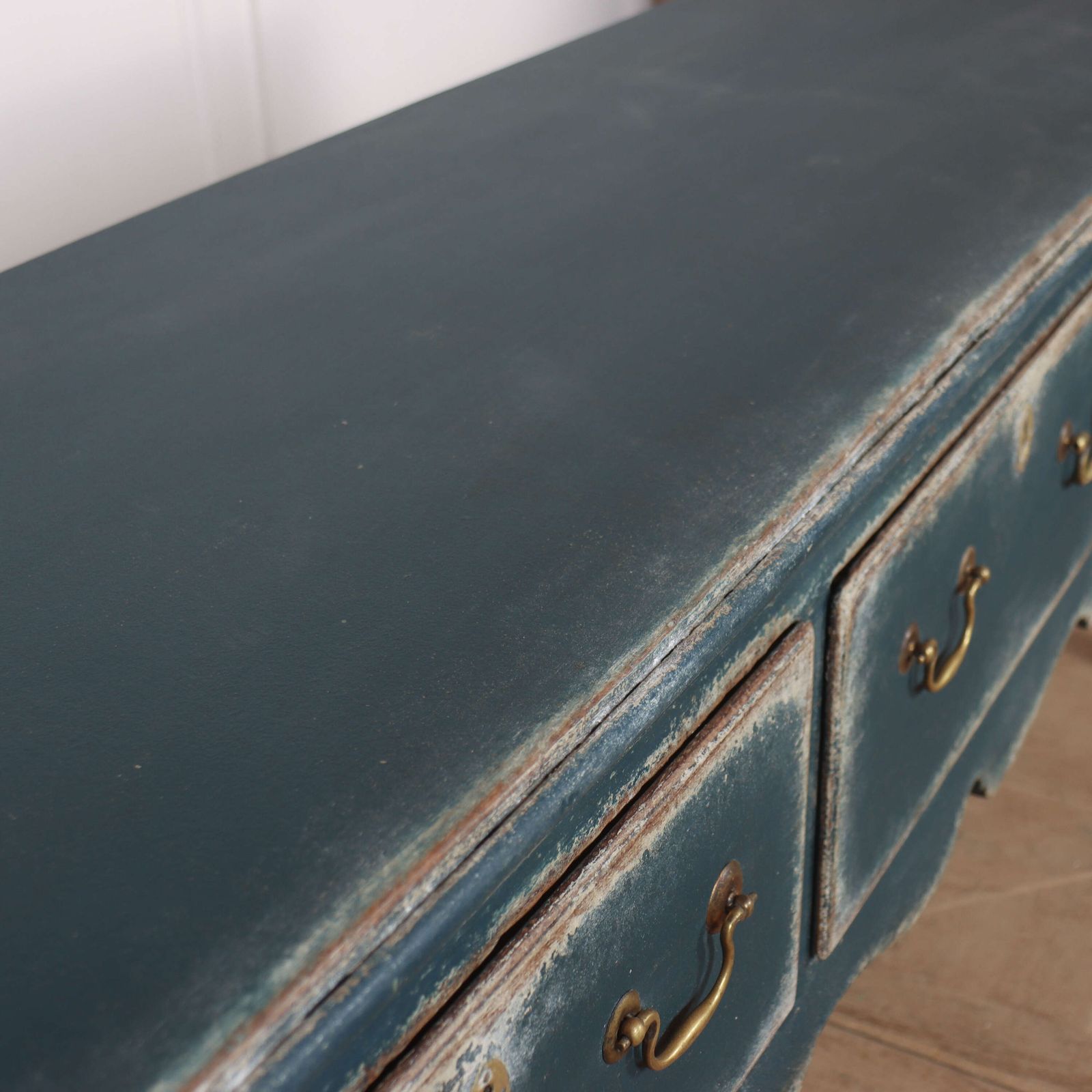 Furniture 18th Century Painted Dresser Base photo