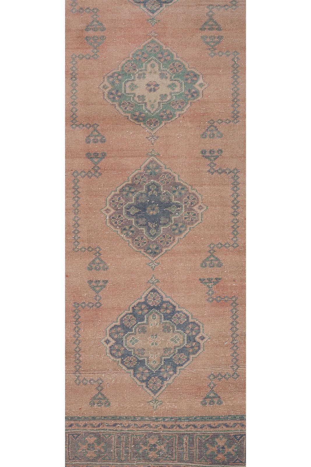 Turkish Handmade Runner   Gold Extra Long Stair Rug 2'6'' X 22'2'' photo 1655.0