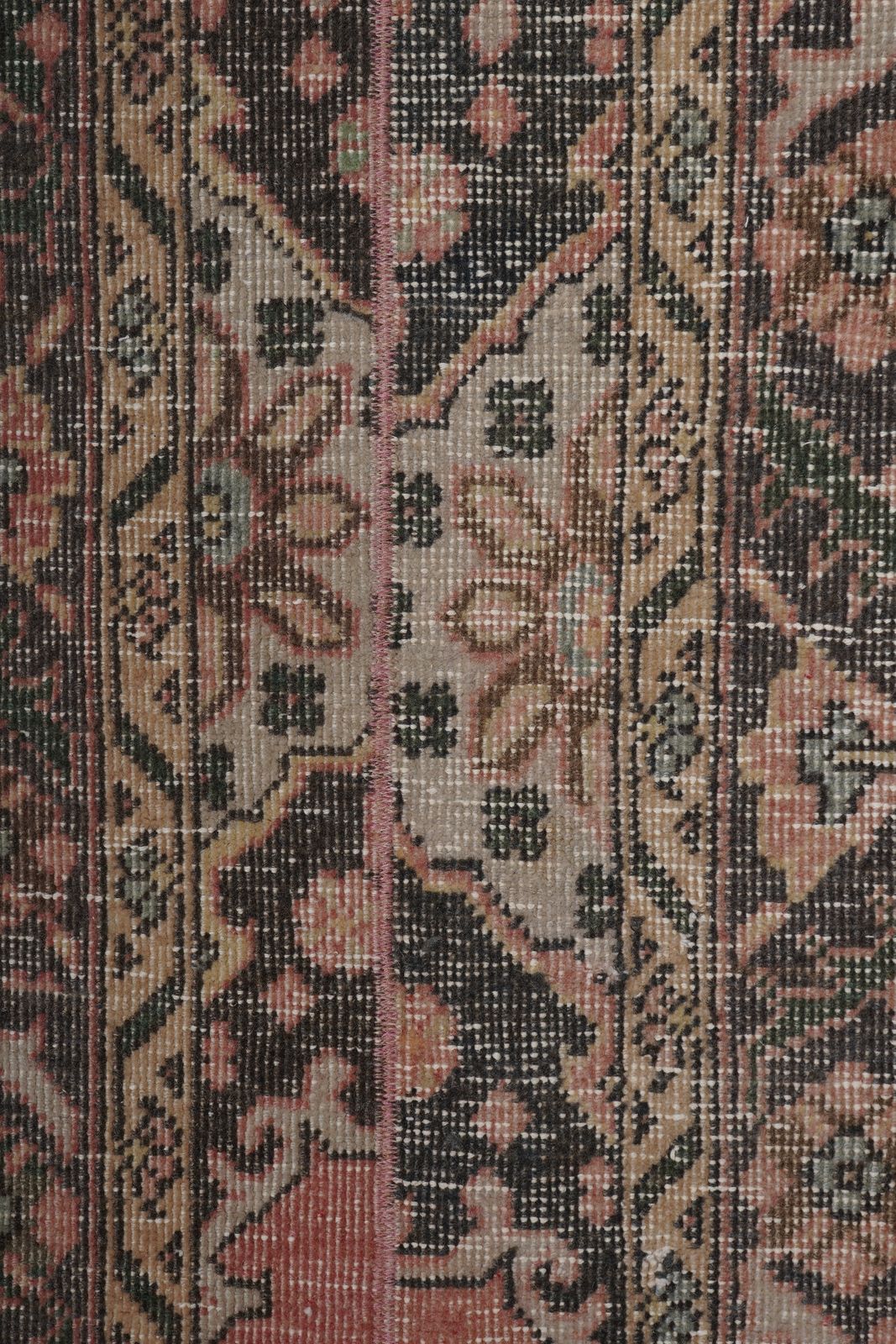 1960s Hand Knotted Anatolian Karapinar Runner   Stair Carpet 1'8'' X 17'2'' photo 1200.0