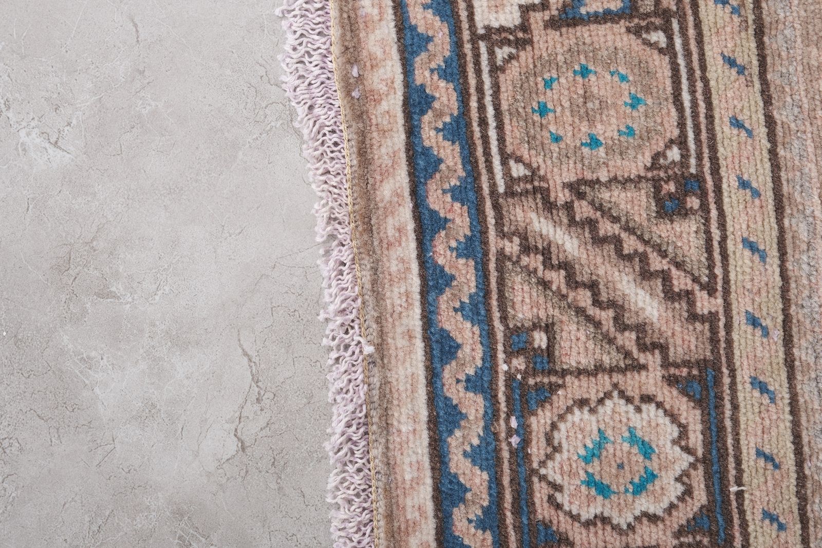 Caucasian Runner Rug 3'2'' X 13'7'' photo Textiles