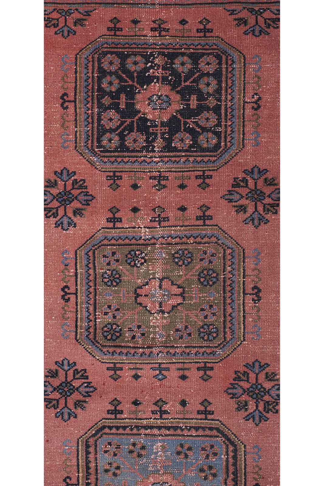 Anatolian Turkish Hand Knotted Runner 2'5'' X 21'7'' photo Textiles