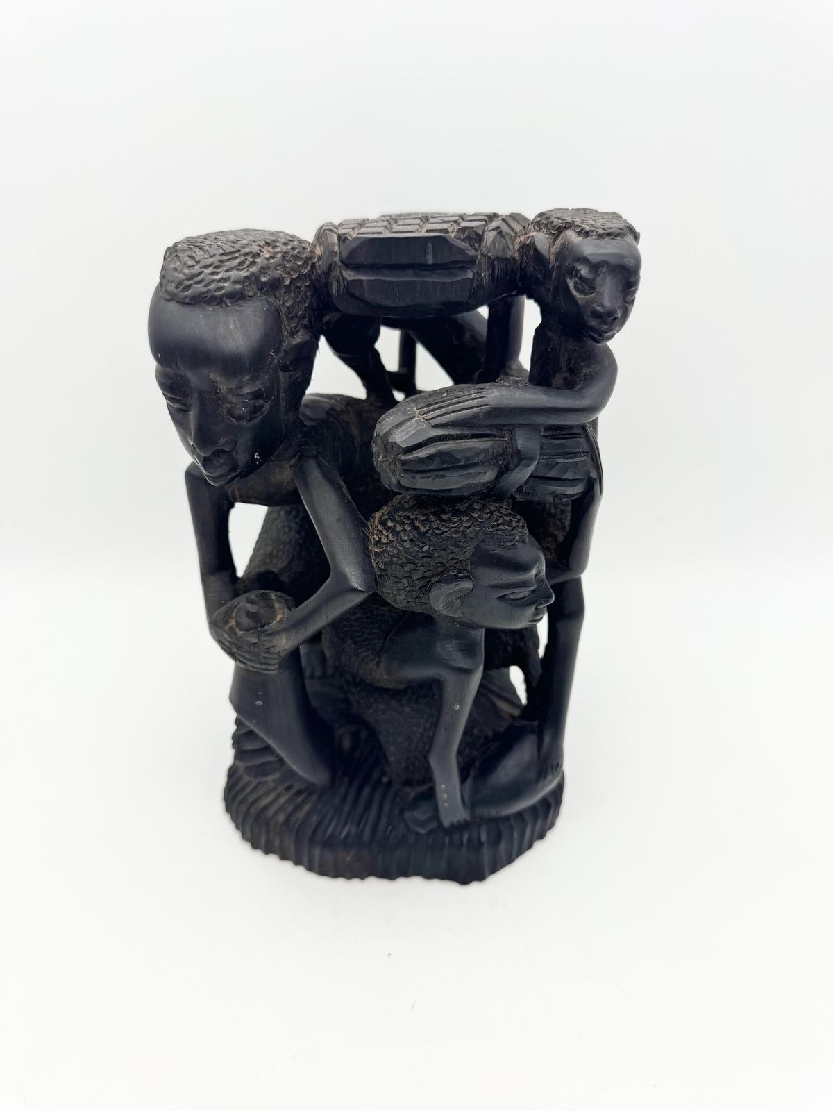 African Art Makonde Tribal Tree Of Life Sculpture photo furniture