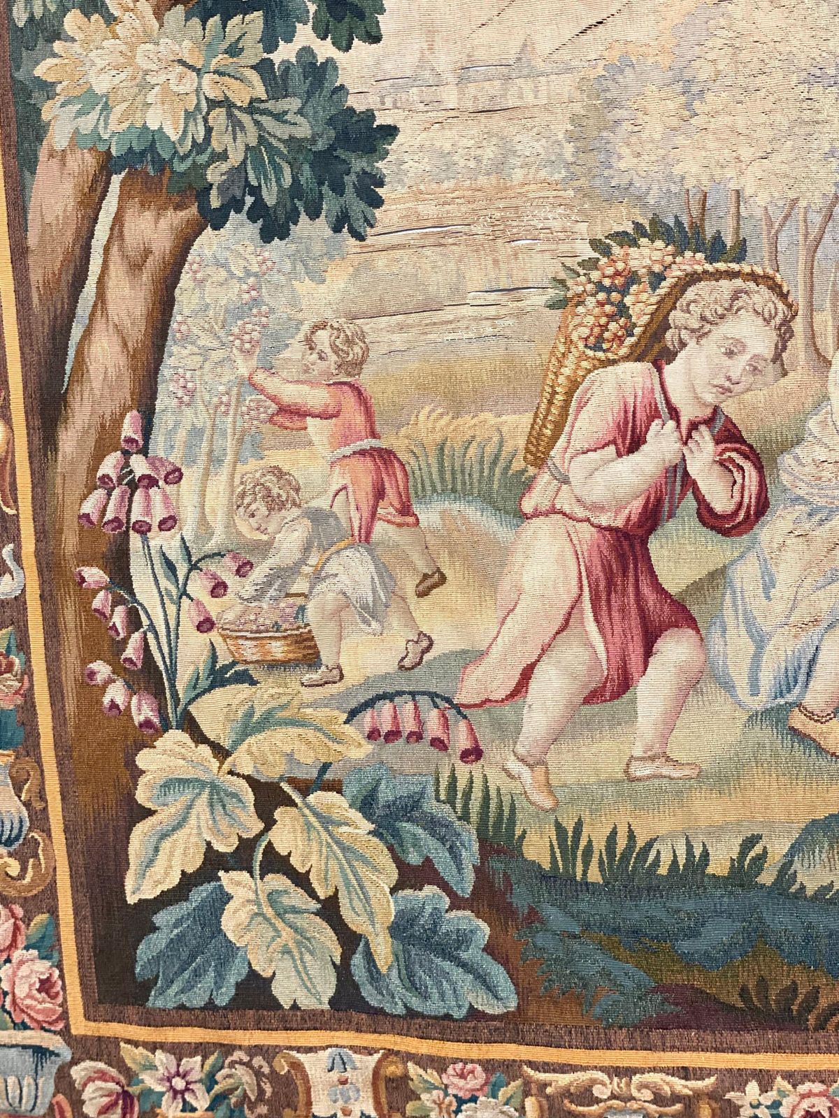 7321.0 19th Century French Aubusson Tapestry photo