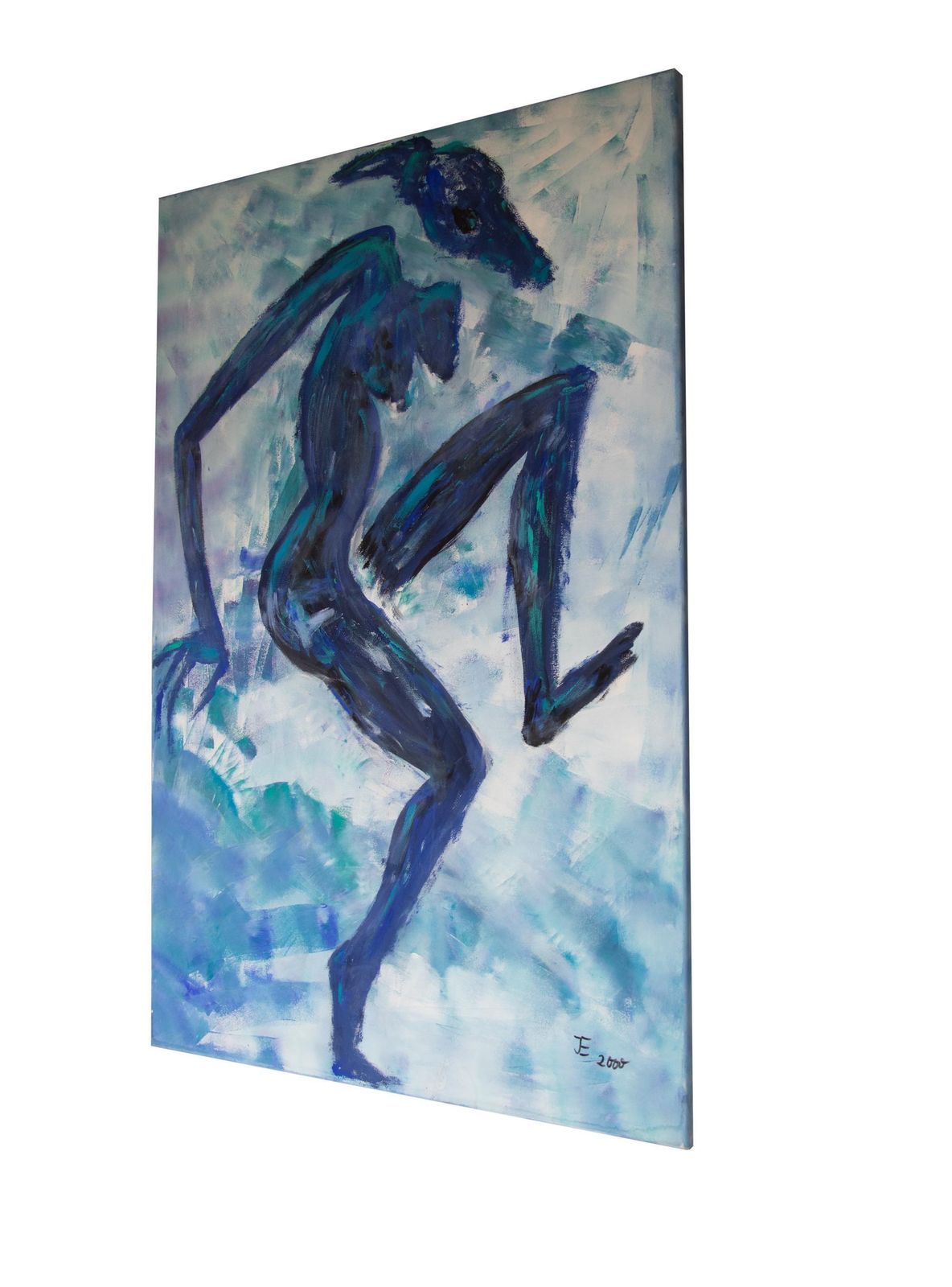 Ingrid Stolzenberg 'Female Chimera' German Post Expressionism Painting photo for sale