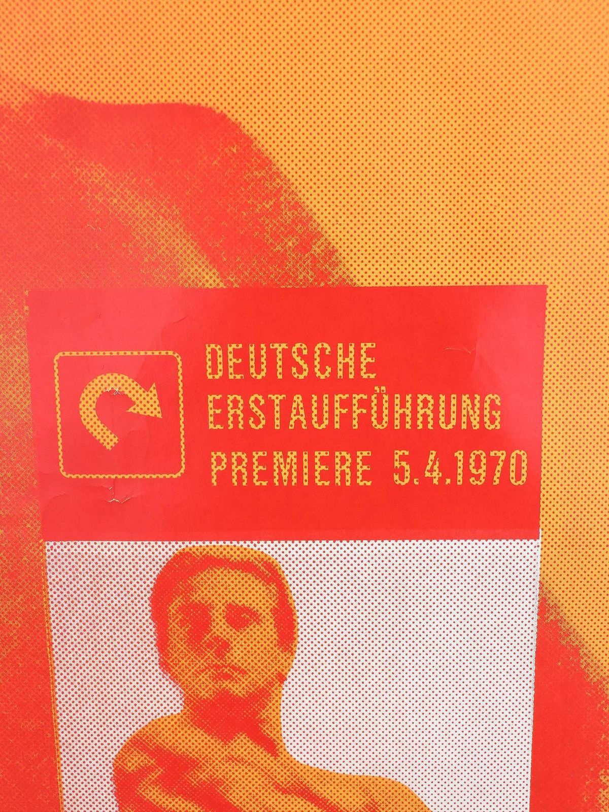 Your Own Thing 'Tut, Was Ihr Wollt' German Poster Rock Musical Hal Hester, 1970 photo furniture