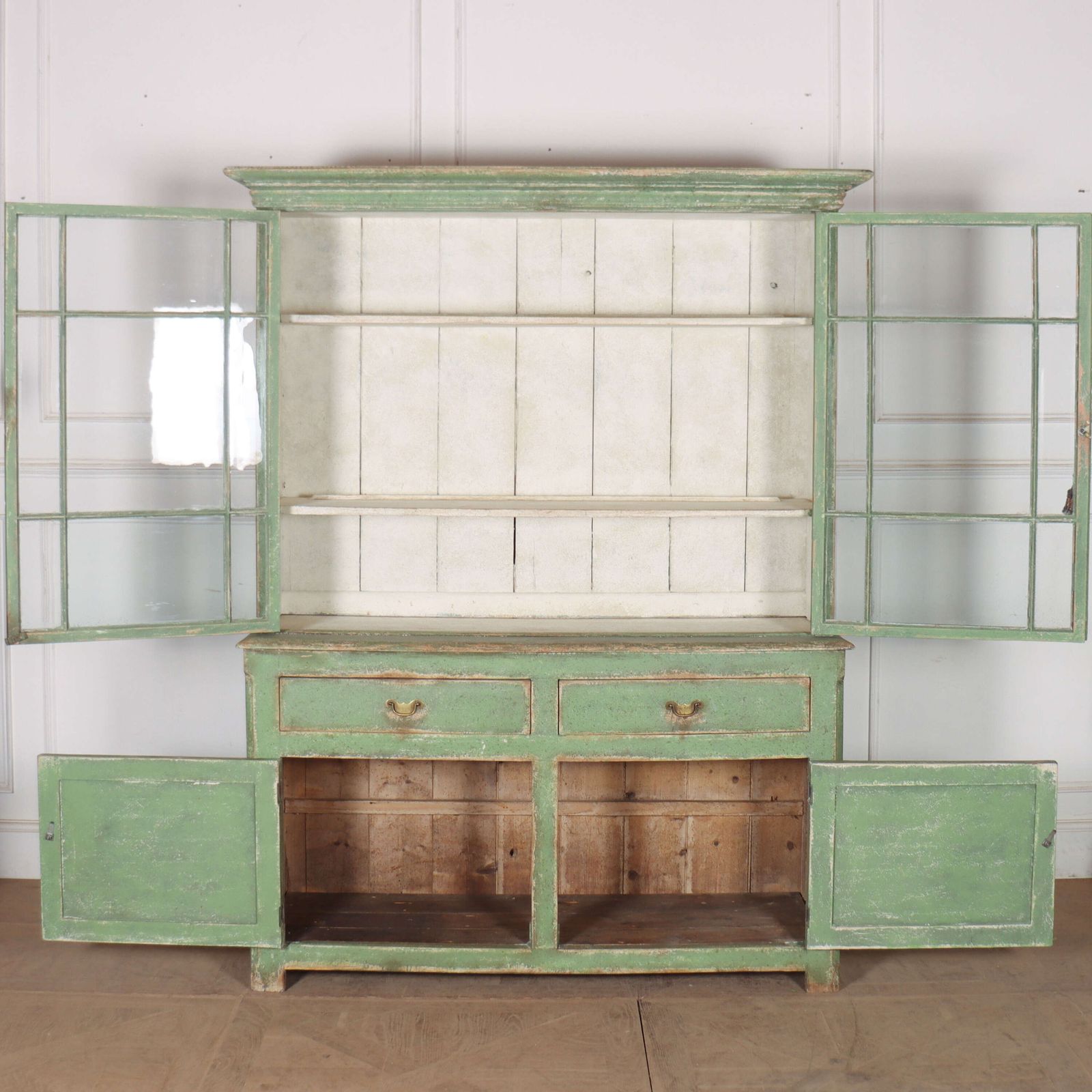 photo furniture English West Country Glazed Kitchen Dresser