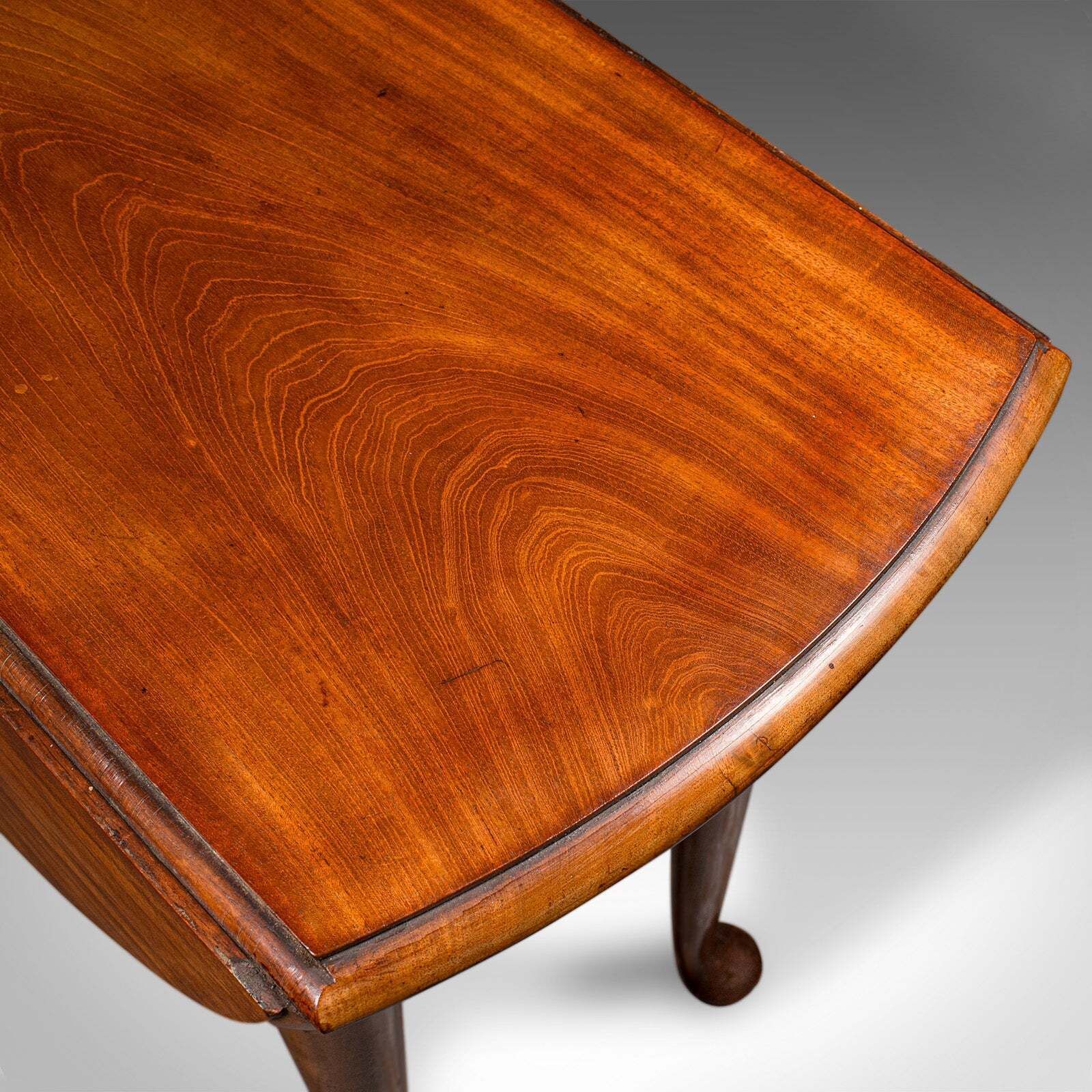 Furniture Antique 4 Seat Drop Leaf Supper Table, English, Extending, Gate Leg, Georgian photo
