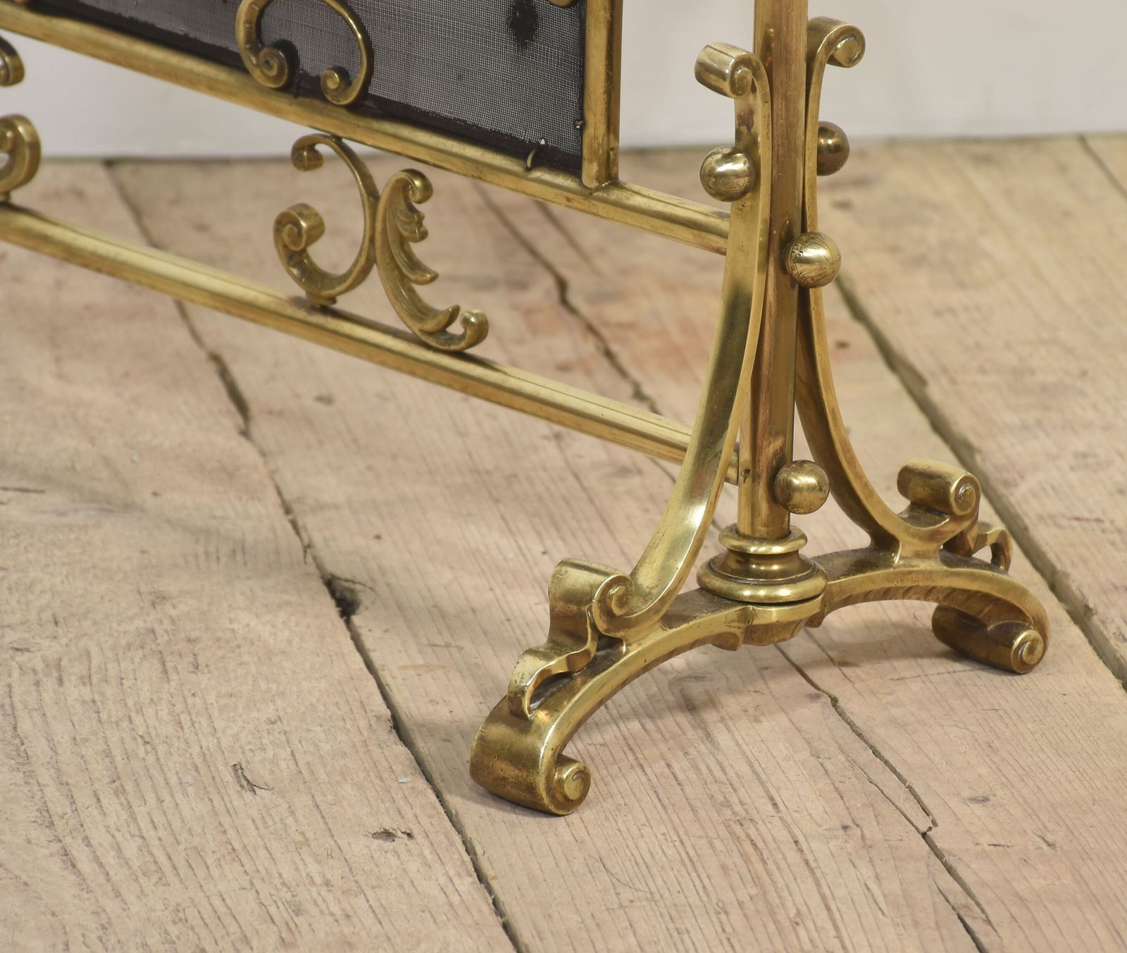 Brass Fire Screen photo furniture