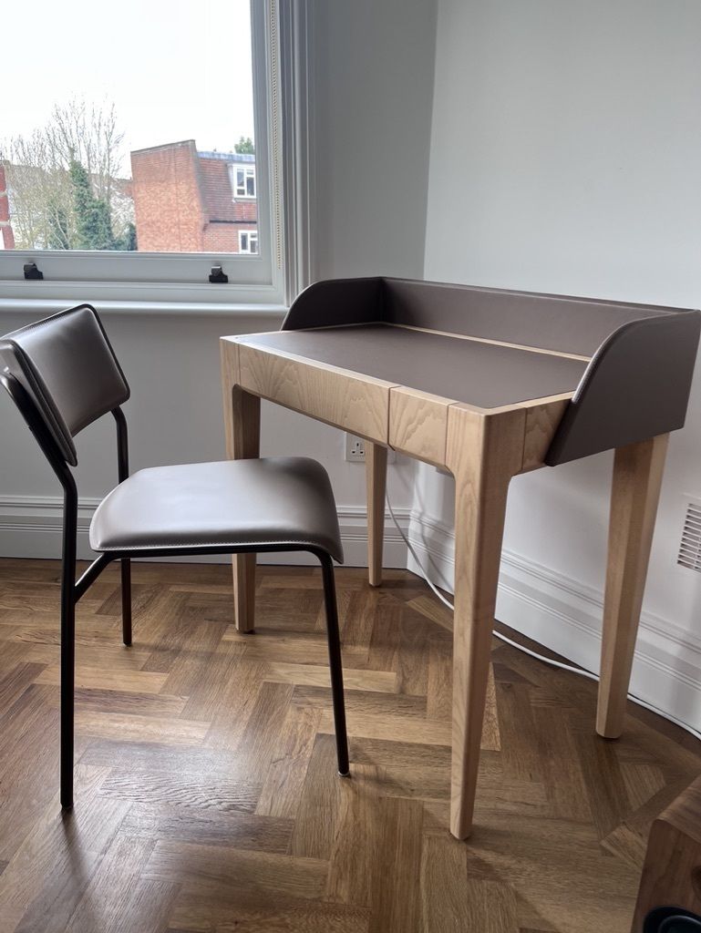 Brand New Bepoke Small Morelato Desk And Pellizzoni Chair photo furniture
