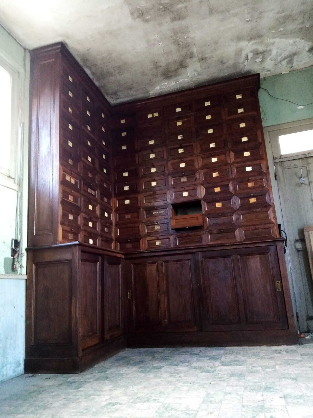 Antique French Apothecary Cabinet photo Furniture