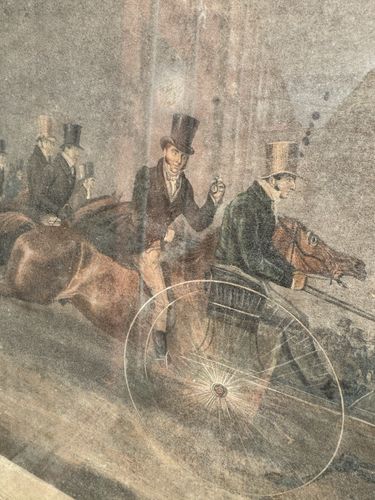Huge  The Celebrated Tom Thumb By F.C.Turner 1772 1846 Engraved H.Pyall Framed photo for sale