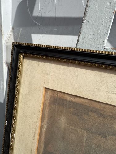 Huge  The Celebrated Tom Thumb By F.C.Turner 1772 1846 Engraved H.Pyall Framed photo vintage