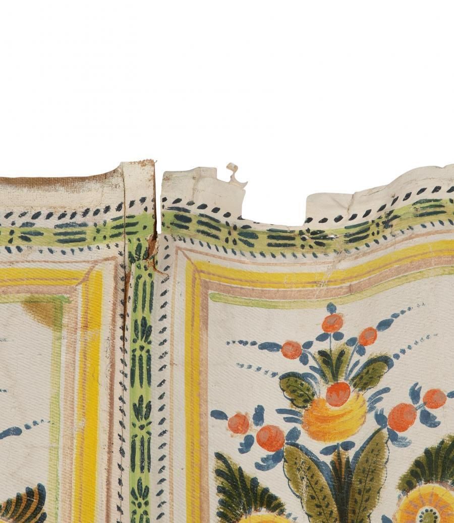Large 19th Century Swedish Folk Art Wall Hanging photo for sale