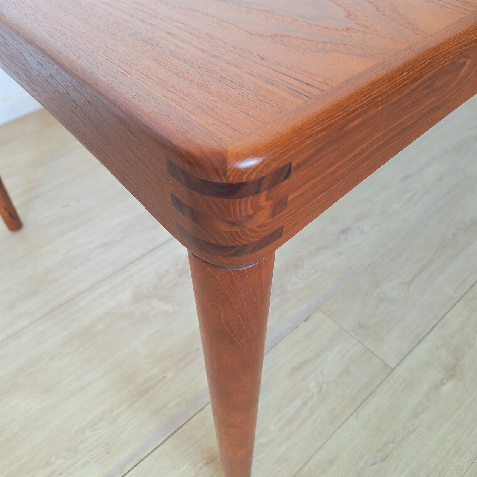 photo furniture Extendable Teak Dining Table By Henry Walter Klein For Bramin, 1960s