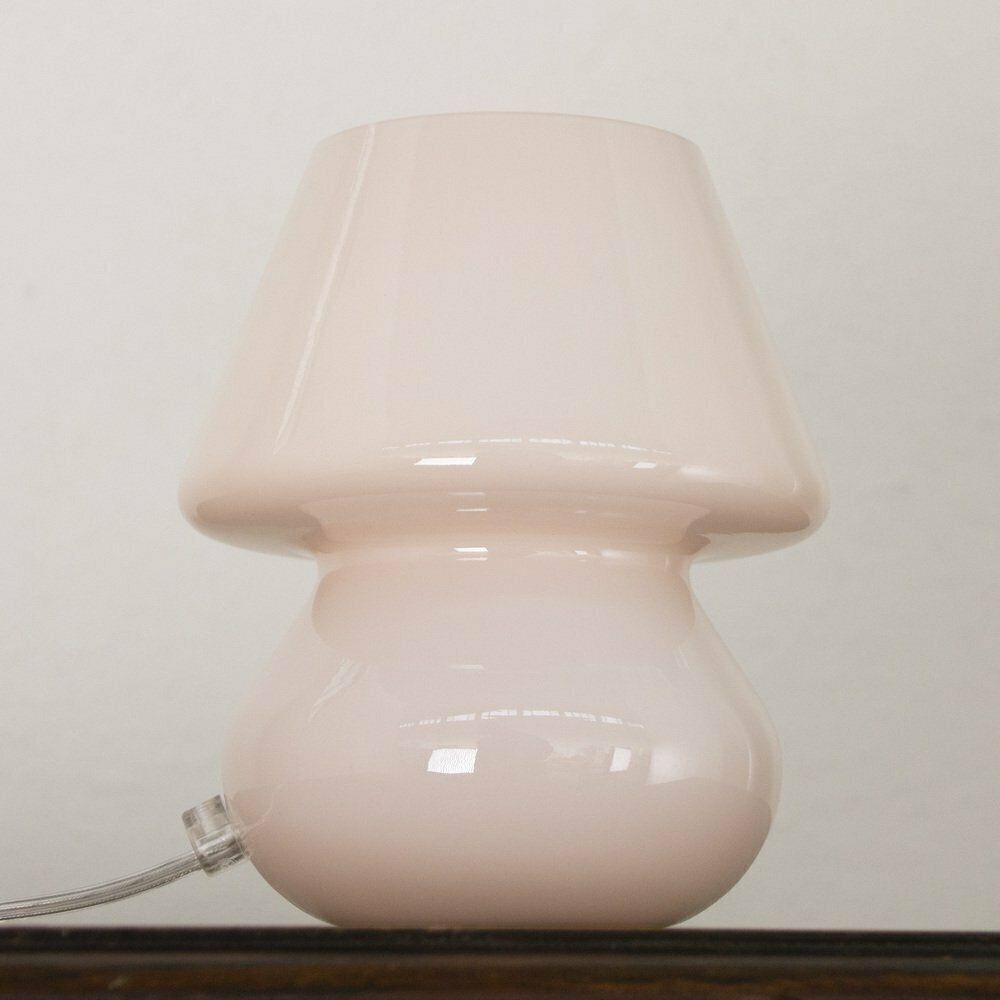 186.0 Italian Murano Glass Mushroom Lamps, 1990s, Set Of 2 photo