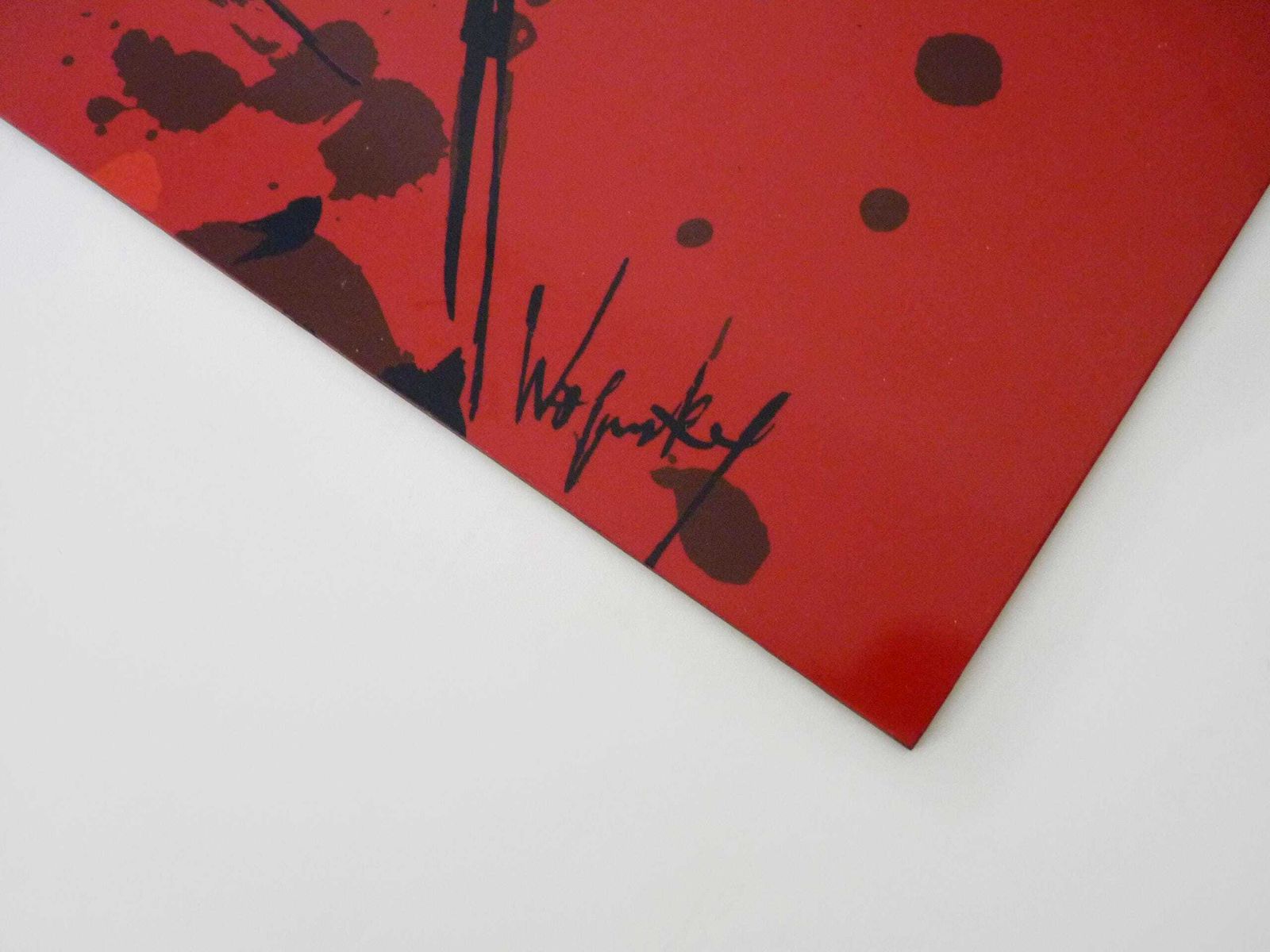 Robert Wogensky (1919 2019)   In Flight. Limited Edition Pressed Painting By Formica photo Art