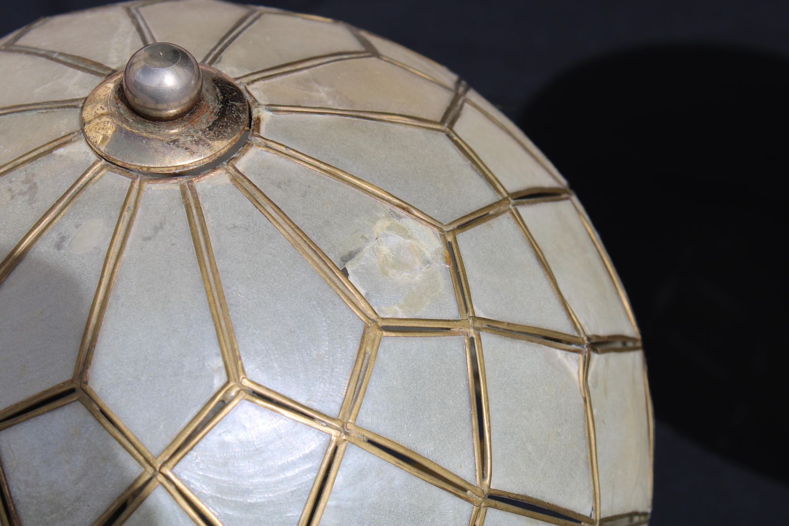 Pair Of Decorative Brass Table Lamps Italy 1970 photo 1546.0