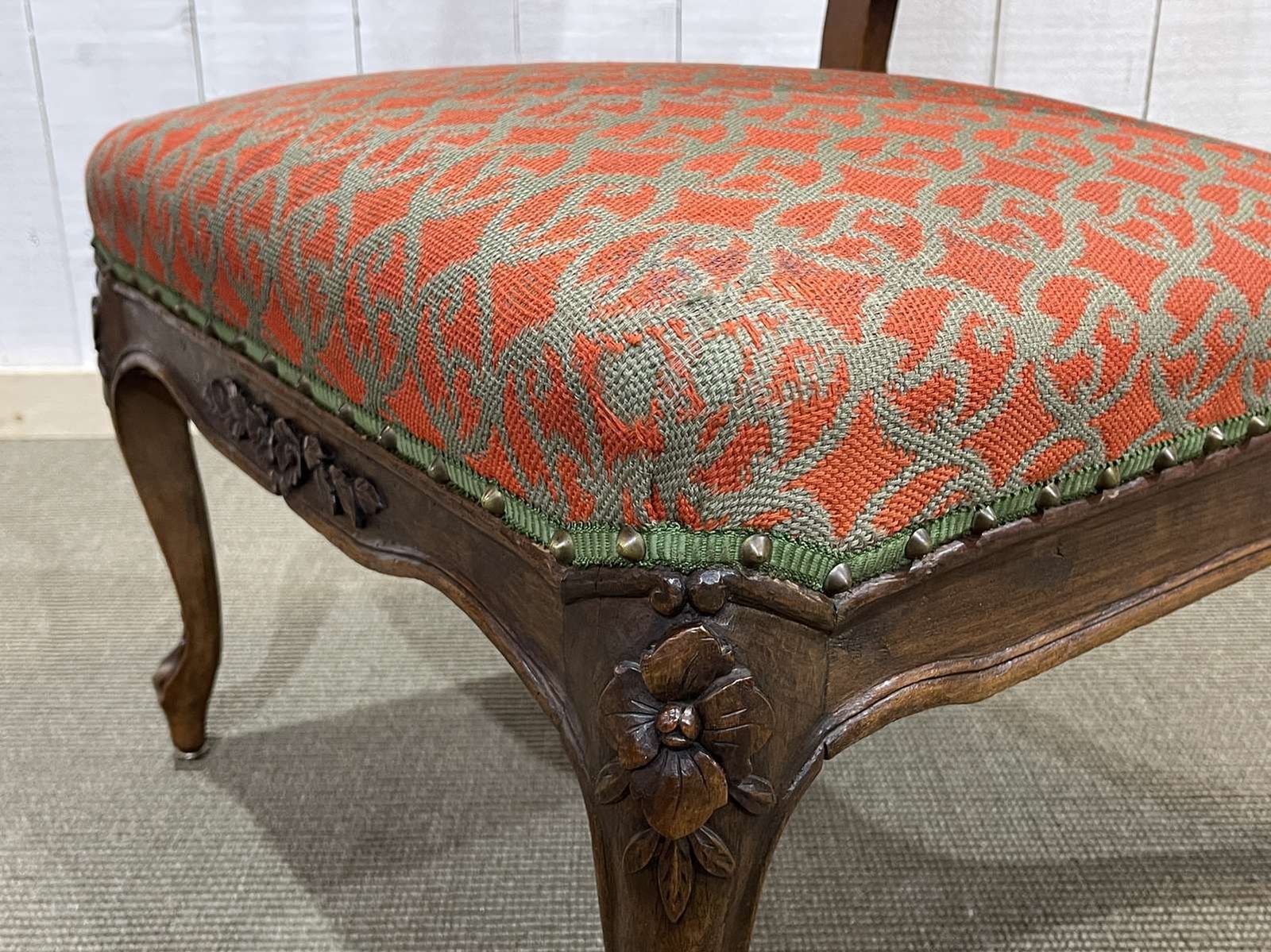 Walnut Nurse's Chair, Early 20th Century photo furniture
