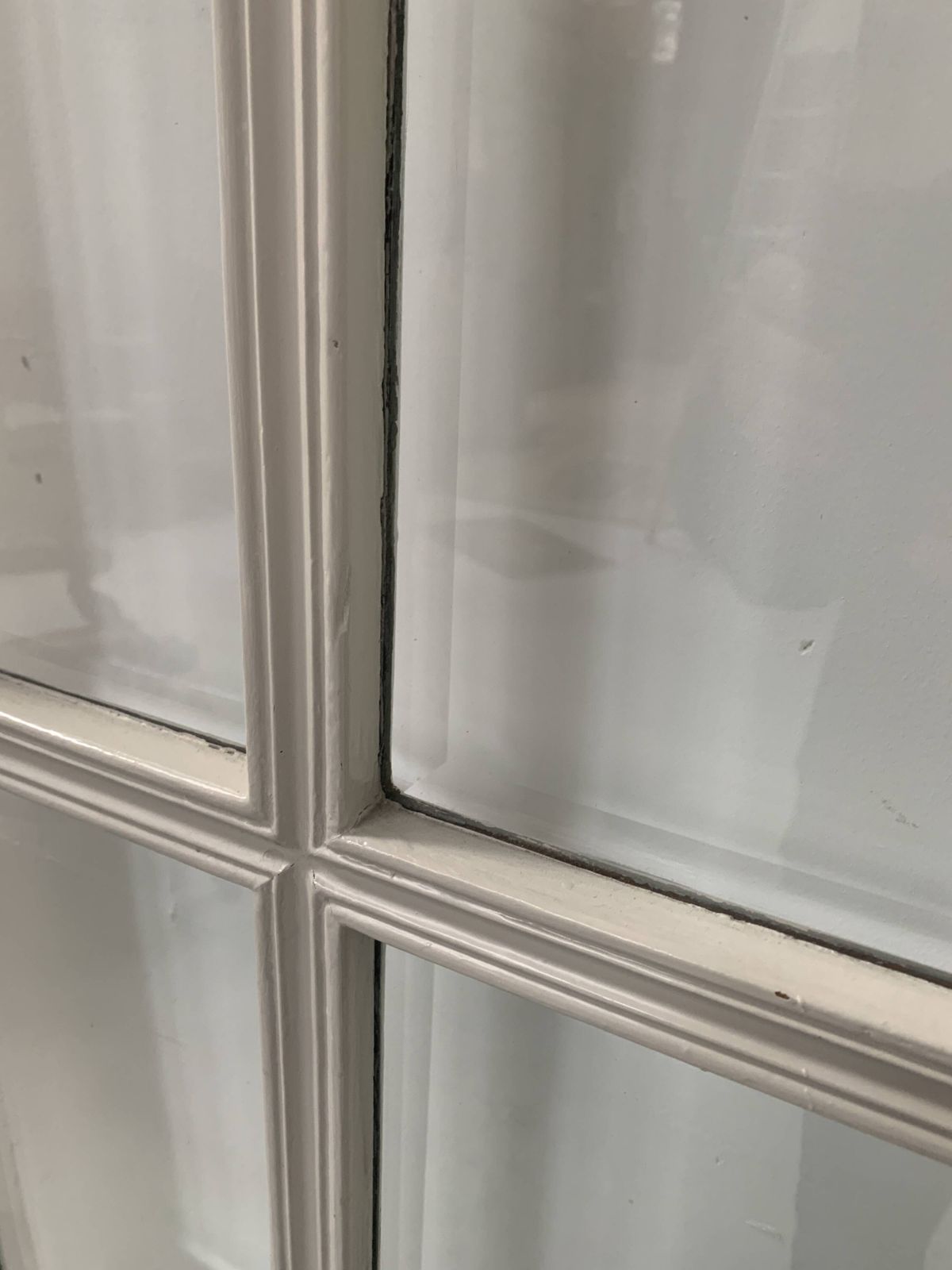 Partition Doors A Small Beveled Tiles 20th Century photo vinterior
