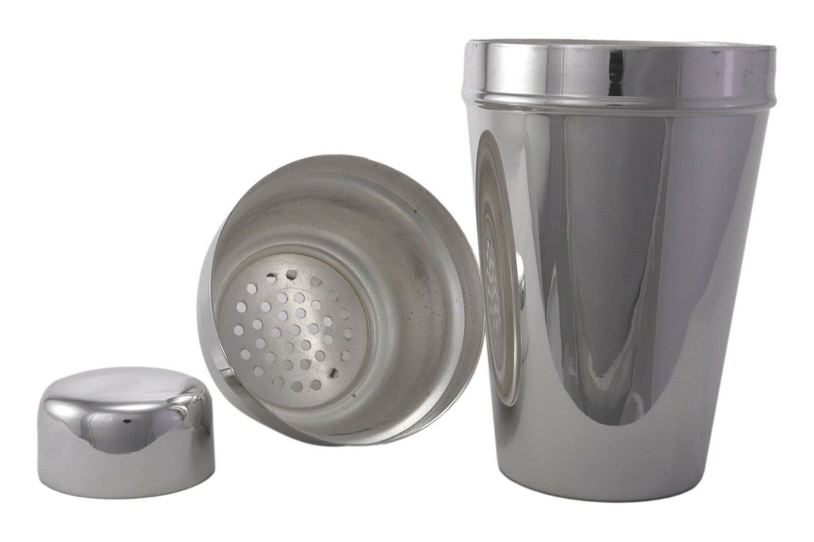 Vintage Silver Plate Walker & Hall Art Deco 1 Pint Cocktail Shaker photo for sale