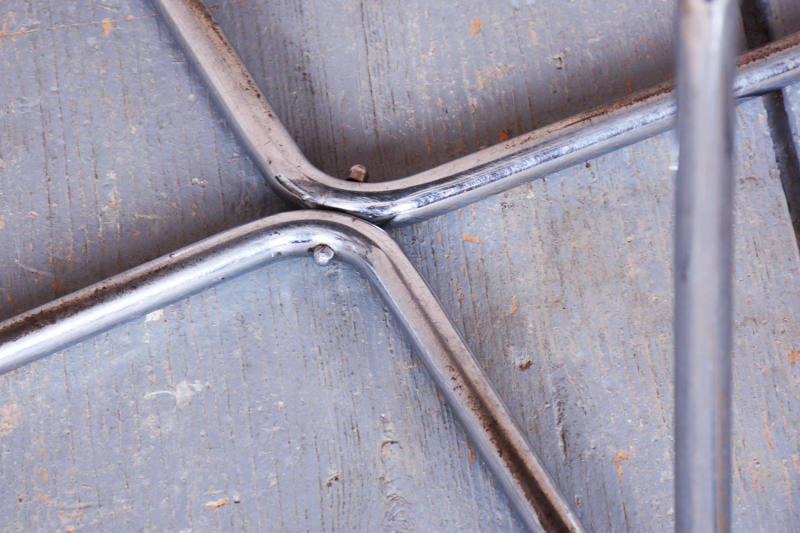 Restored Bauhaus Stool, By Mücke Melder, Chrome Plated Steel, Czech, 1930s photo 650.0
