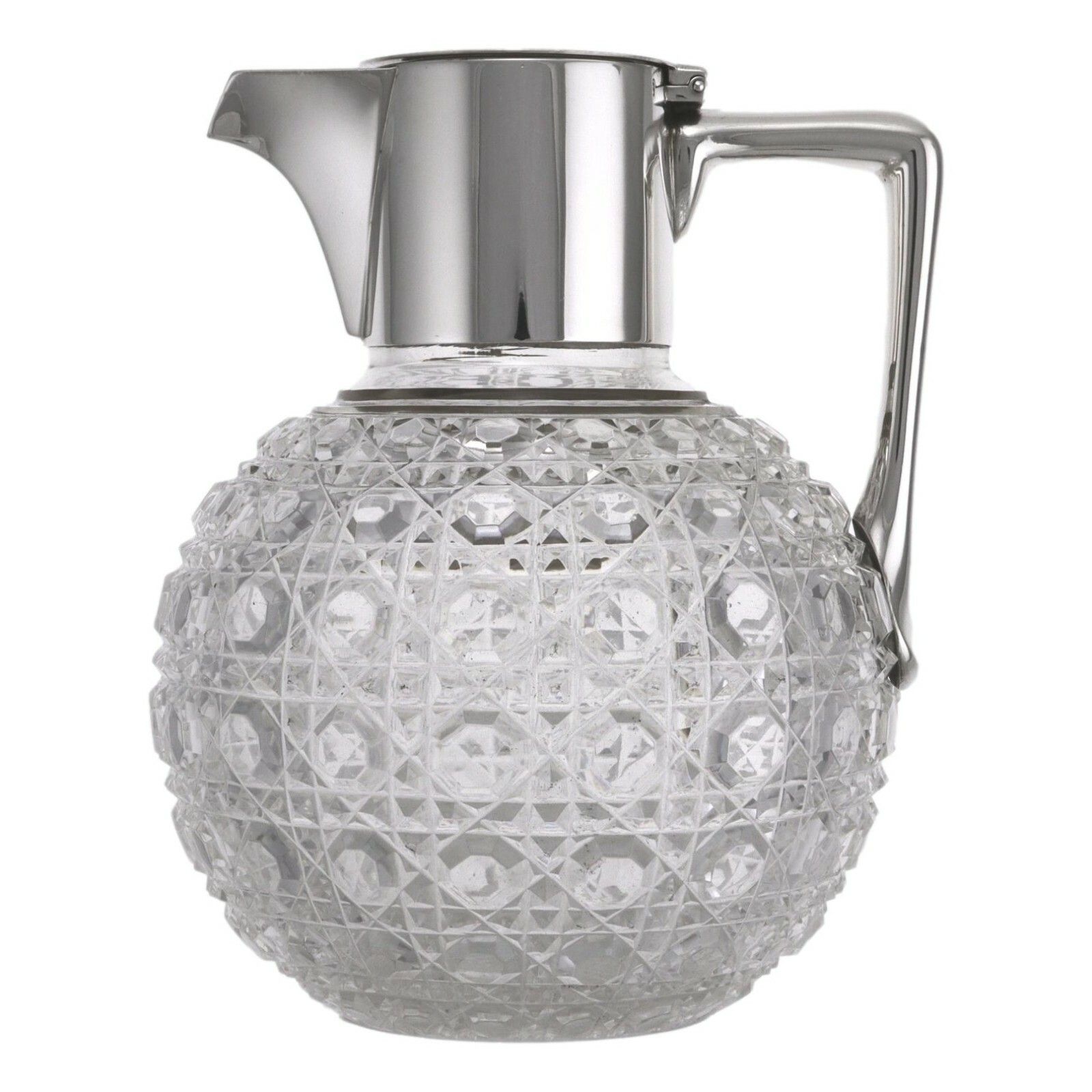 Heath & Middleton Silver Christopher Dresser Claret Jug / Decanter 6 1/2"