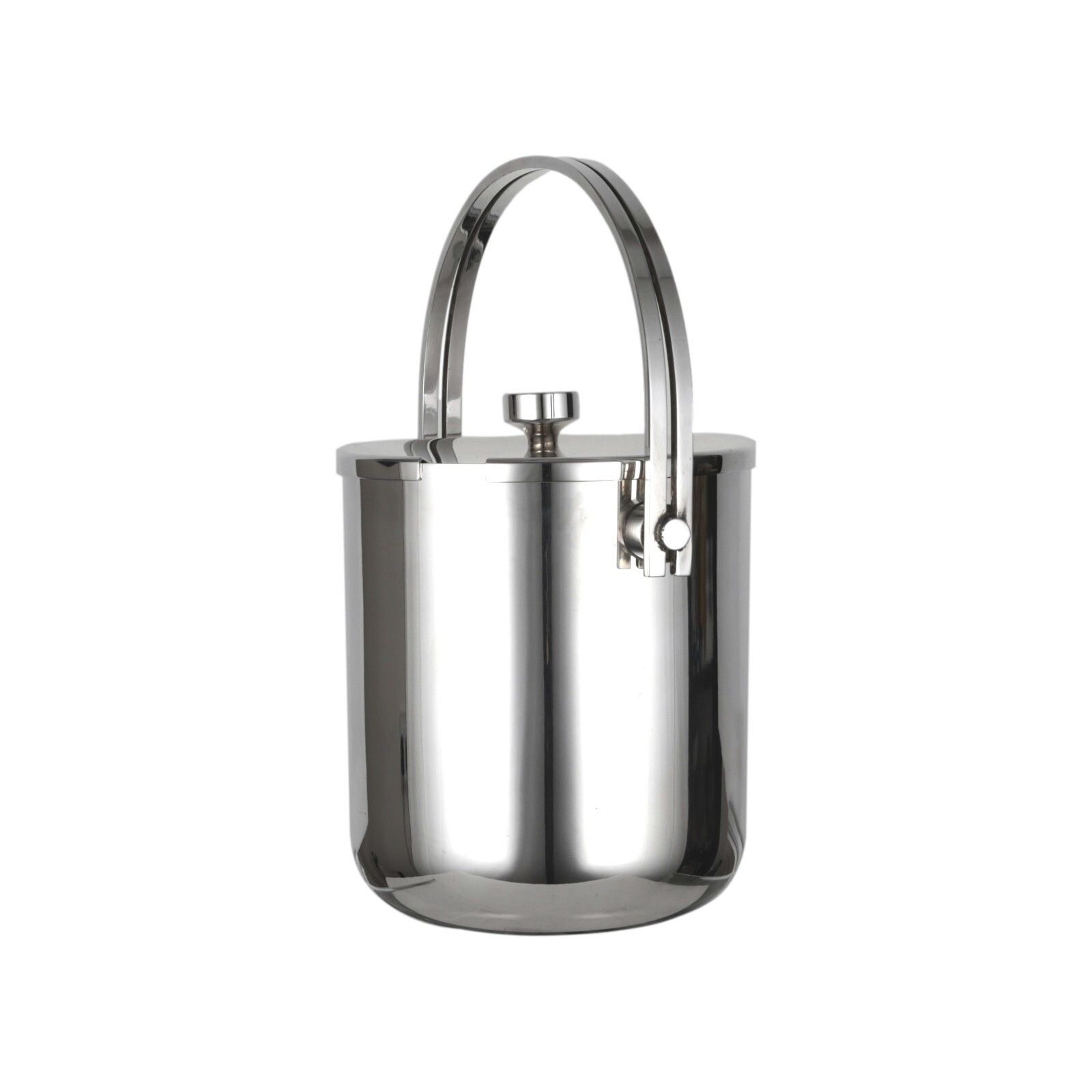 F Lli Lino Sabattini Silver Plate Argenteria Lidded Ice Bucket photo Home Decor