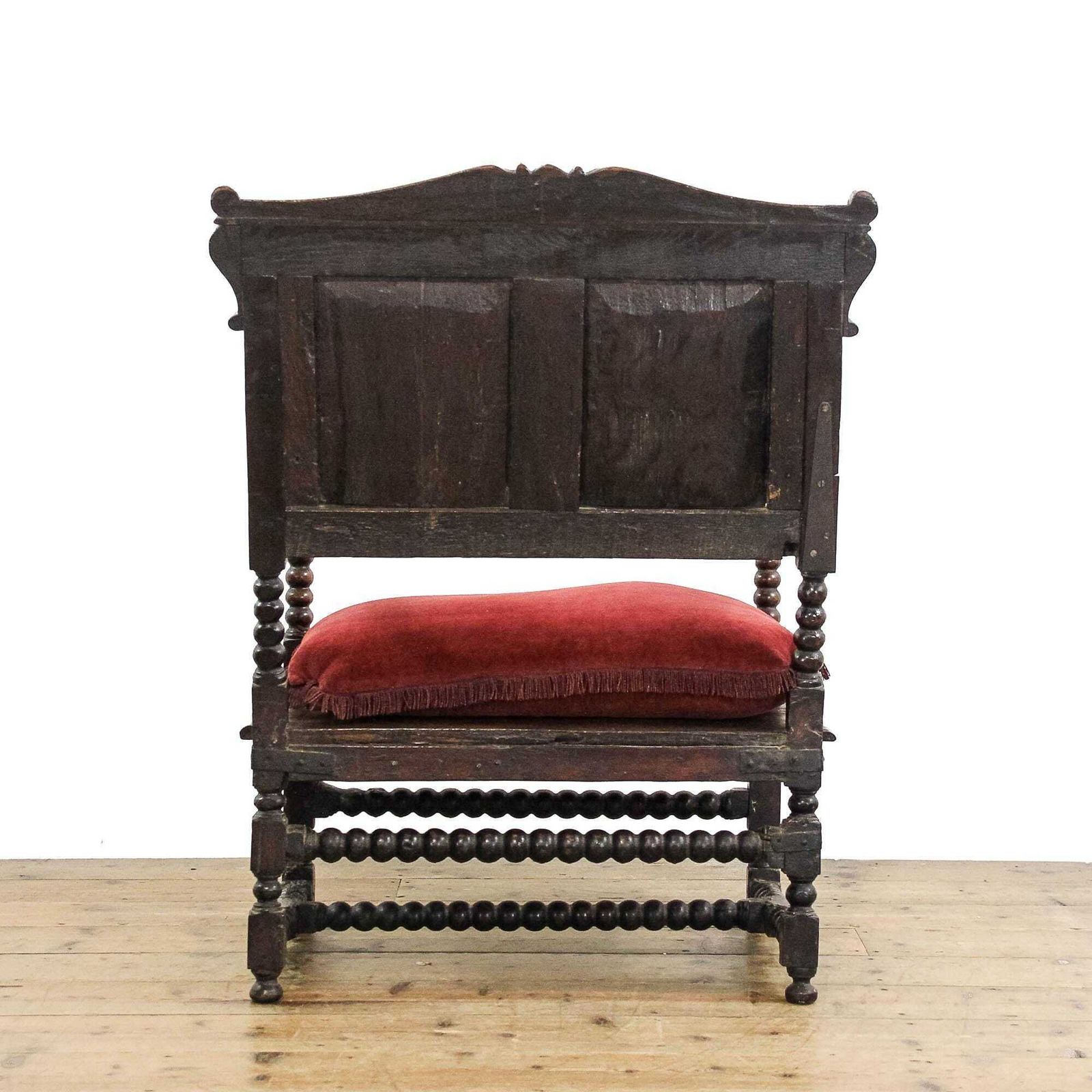 Antique 18th Century Bobbin Oak Armchair | Antique Chair | Antique Seating | Victorian Antiques | Early Antiques (M 5911) photo Furniture