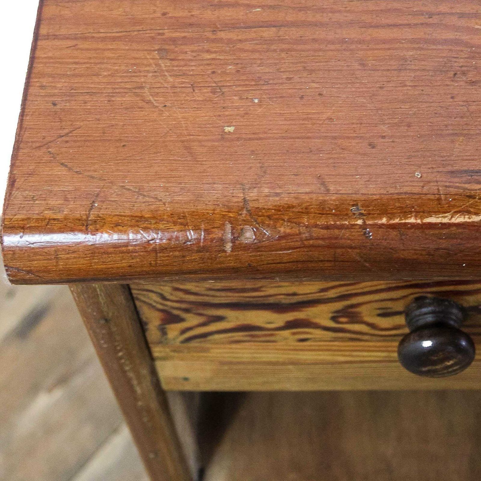Pair Of Rustic Bedside Cabinets | Bedroom Storage | Pair Of Cabinets | Pitch Pine Chest | Reclaimed Cabinets (M 5864) photo vintage