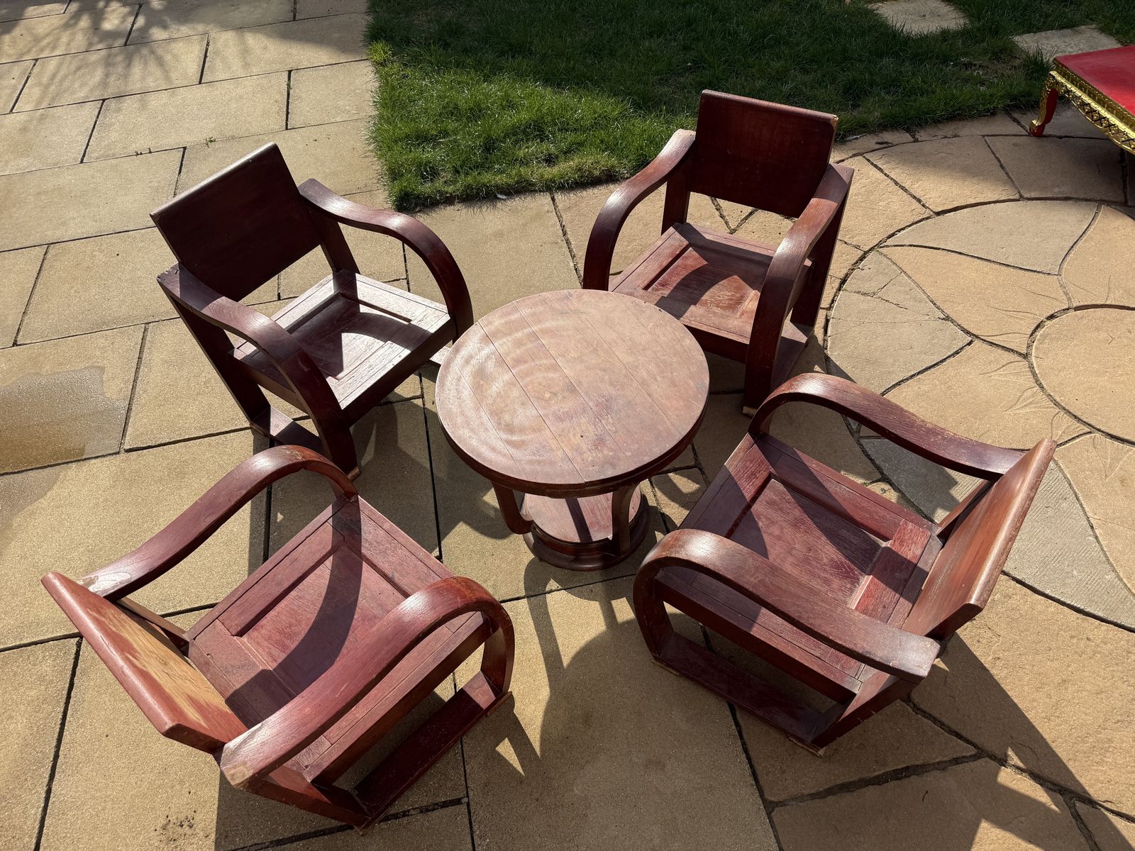 Low Bentwood Armchair / Coffee Set photo furniture