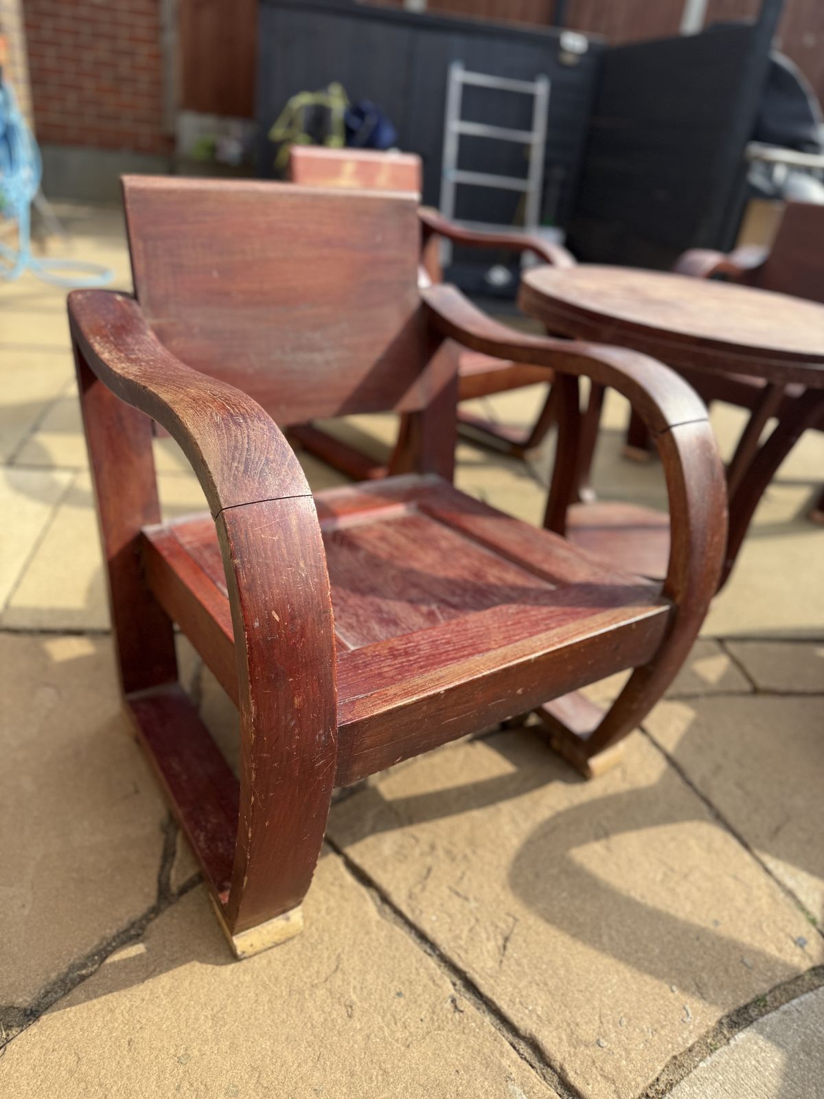 Low Bentwood Armchair / Coffee Set photo Furniture