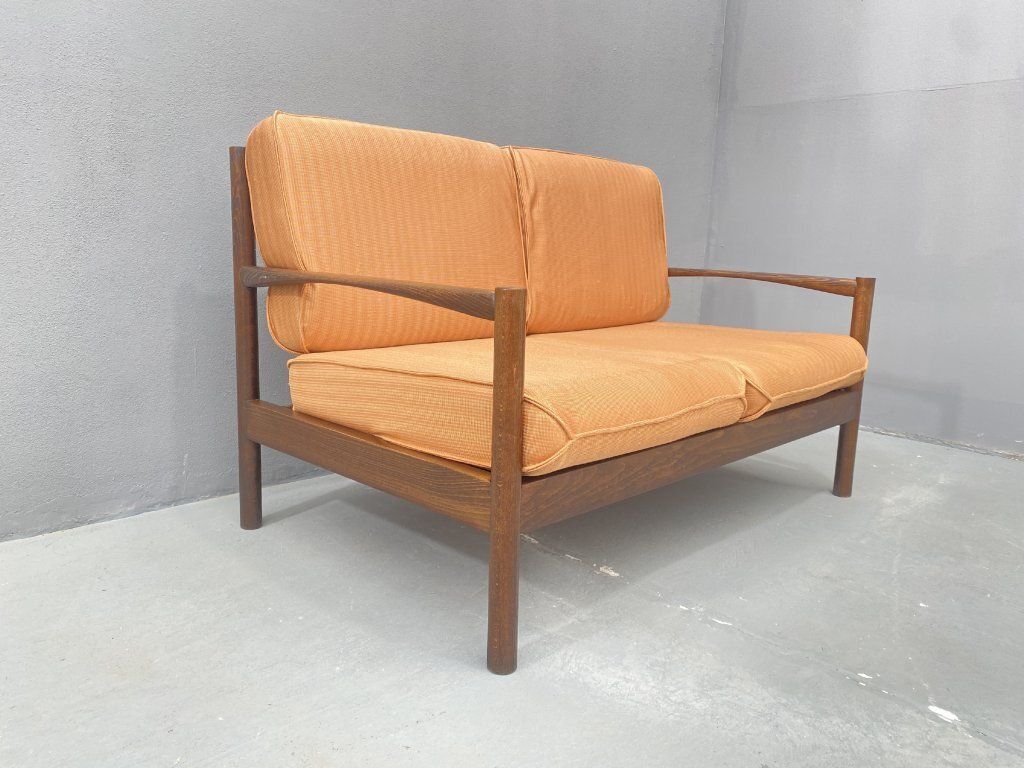 Two Seater Sofa In Scandinavian Style, 1980s photo for sale